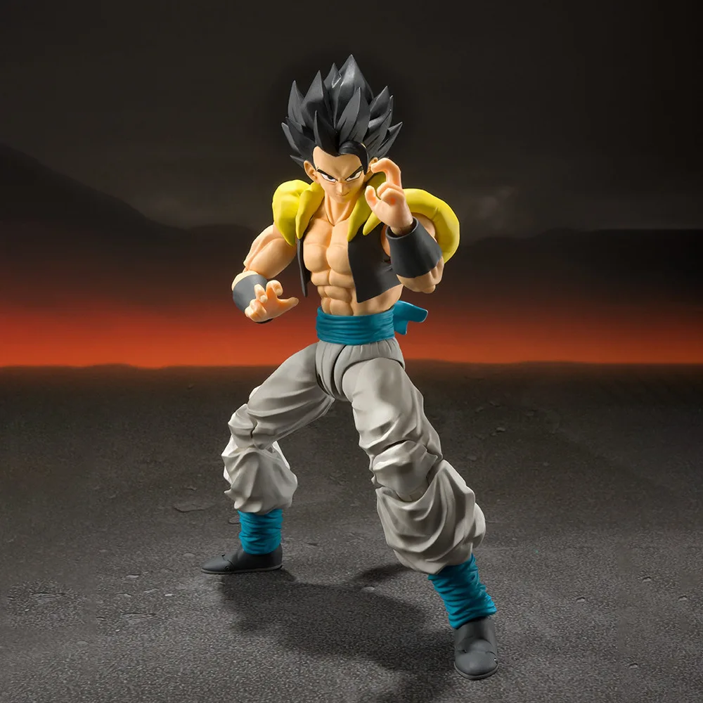 لعبة دراغون بول SHF Gogeta المفصلية من مادة PVC مجموعة ألعاب مجسمة