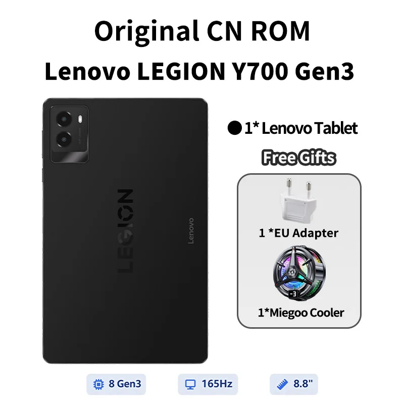 Lenovo Y700 8.8-inch Gaming Tablet Snapdragon 8 Gen3