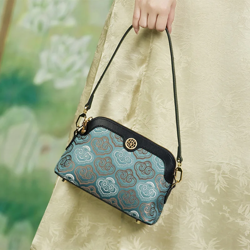 

Сумка-кроссбоди Ele для женщин среднего возраста, новинка 2025 года, стильная кожаная сумка через плечо, подарок на День матери