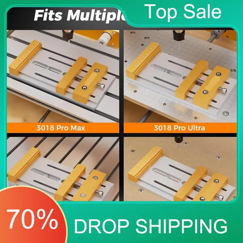 ^ وصول لسطح المكتب باستخدام الحاسب الآلي جهاز التوجيه المتوافق مع طاولة العمل الملزمة-للأعمال الخشبية، 7.87 × 3.94 بوصة (20 × 10 سم)، نطاق تثبيت 136 مم #3