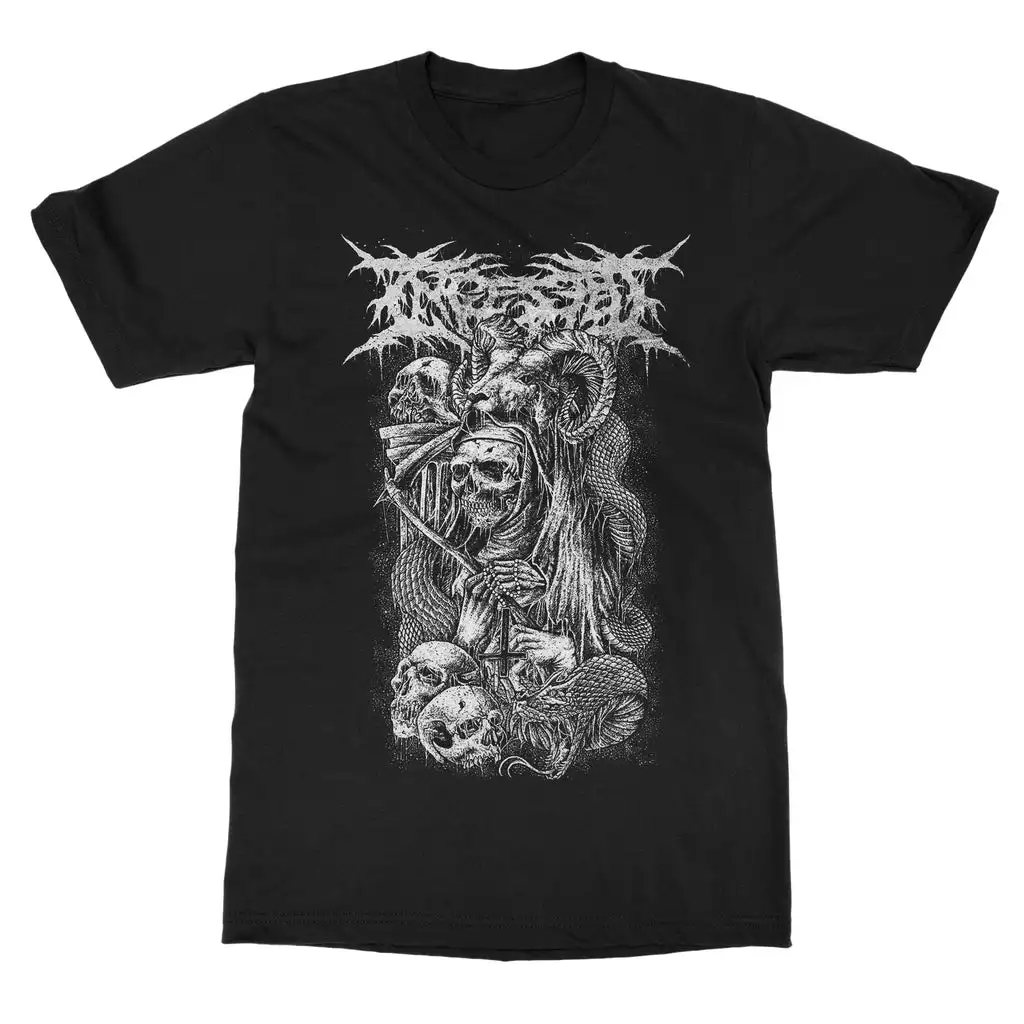 Rare Ingested Band Graphic Cotton T-shirt Unisex Summer Short Sleeve Fashion Brand Tee Luxury Casual Vintage Tees