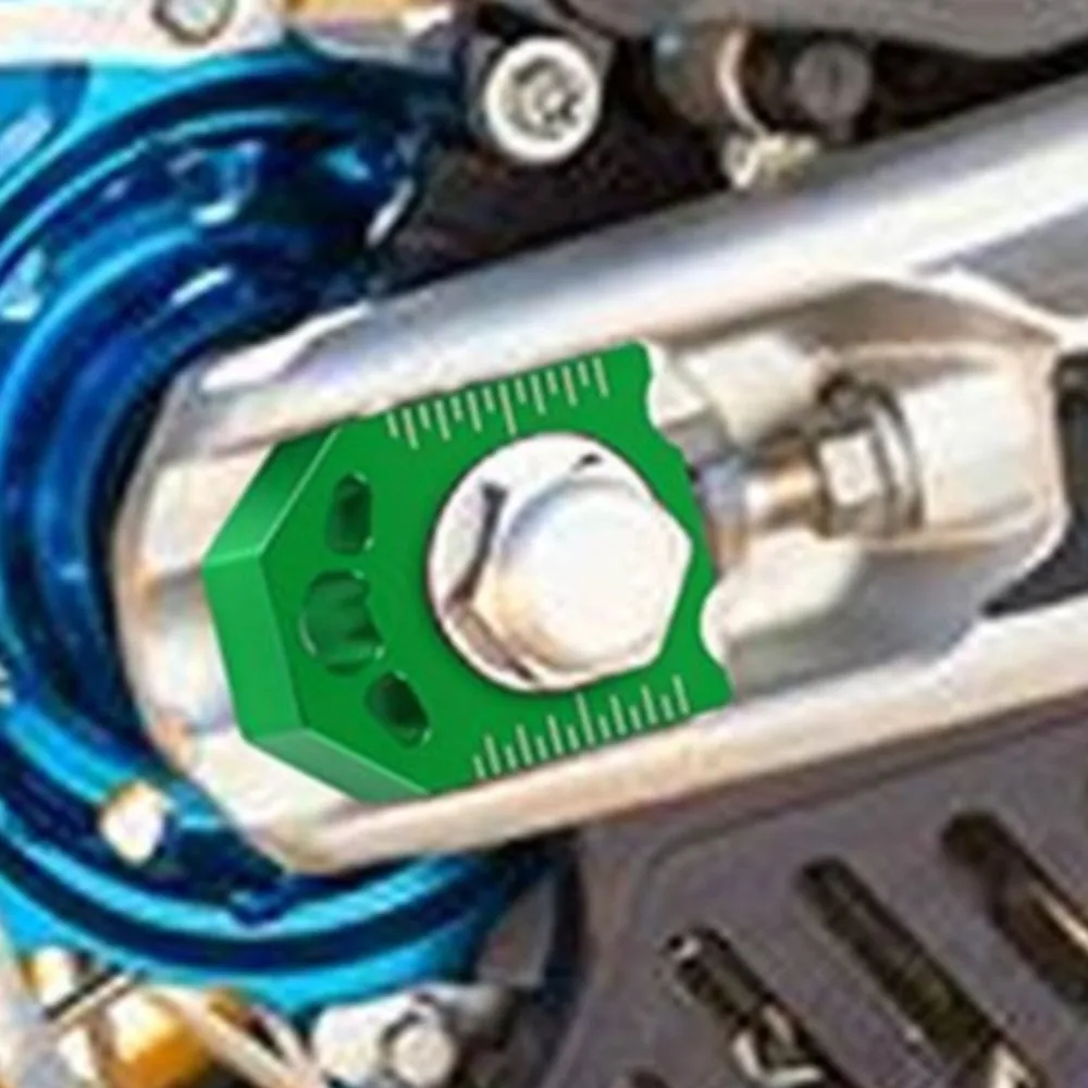 

For Kawasaki KX125/KX250 KX250F KX450F KLX450R 2003-2016 Axle Block Chain Adjuster KX-125/450F/250 Dirt Bike Rear Chain Adjuster