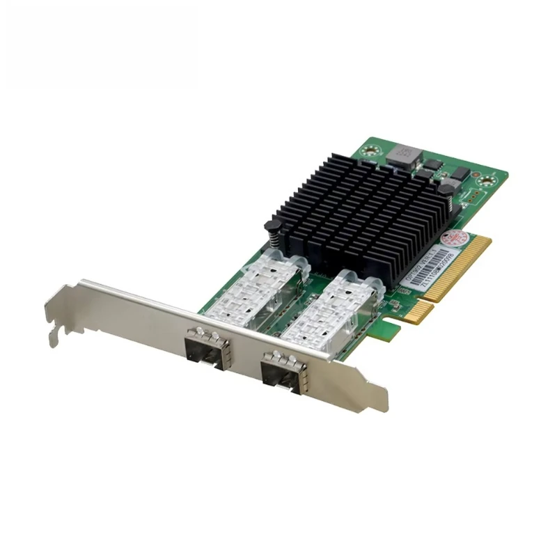 Built-in wired computer PCI-E 10Gbps Ethernet expansion card Dual 10Gbps fiber ports Available in stock Intel chipset