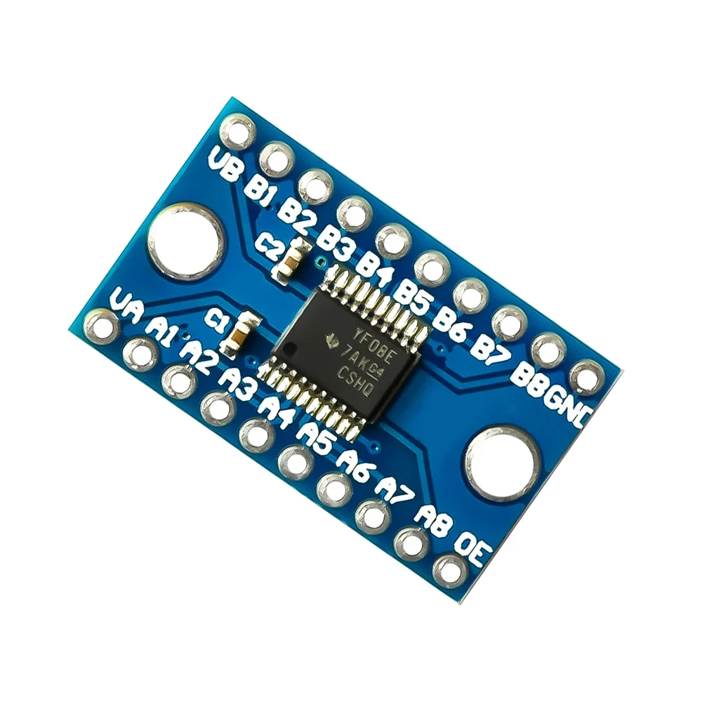TXS0108E 8 Channel Logic Level Converter Dua Arah High Speed Full Duplex Shifter 3.3V 5V UNTUK Arduino Raspberry Pi