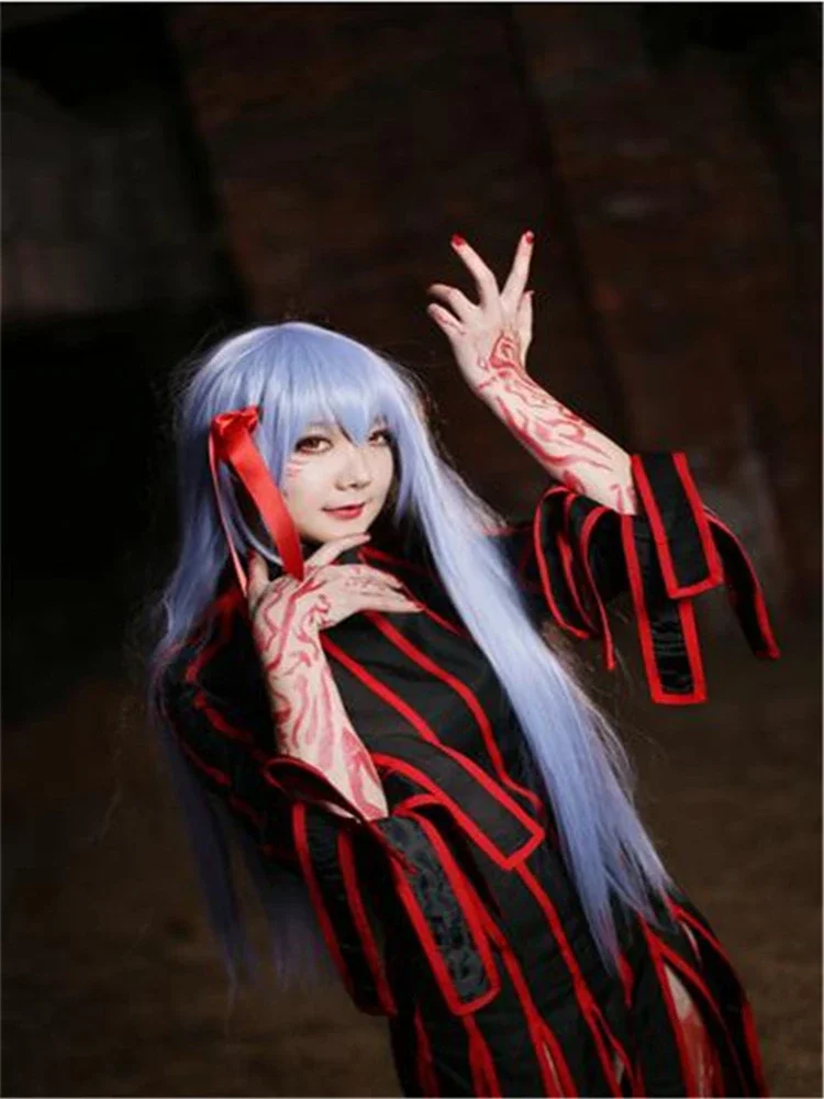 Fate/stay night Dark Sakura Matou Anime Cosplay Sexy Halloween Costume COS Dress for Women