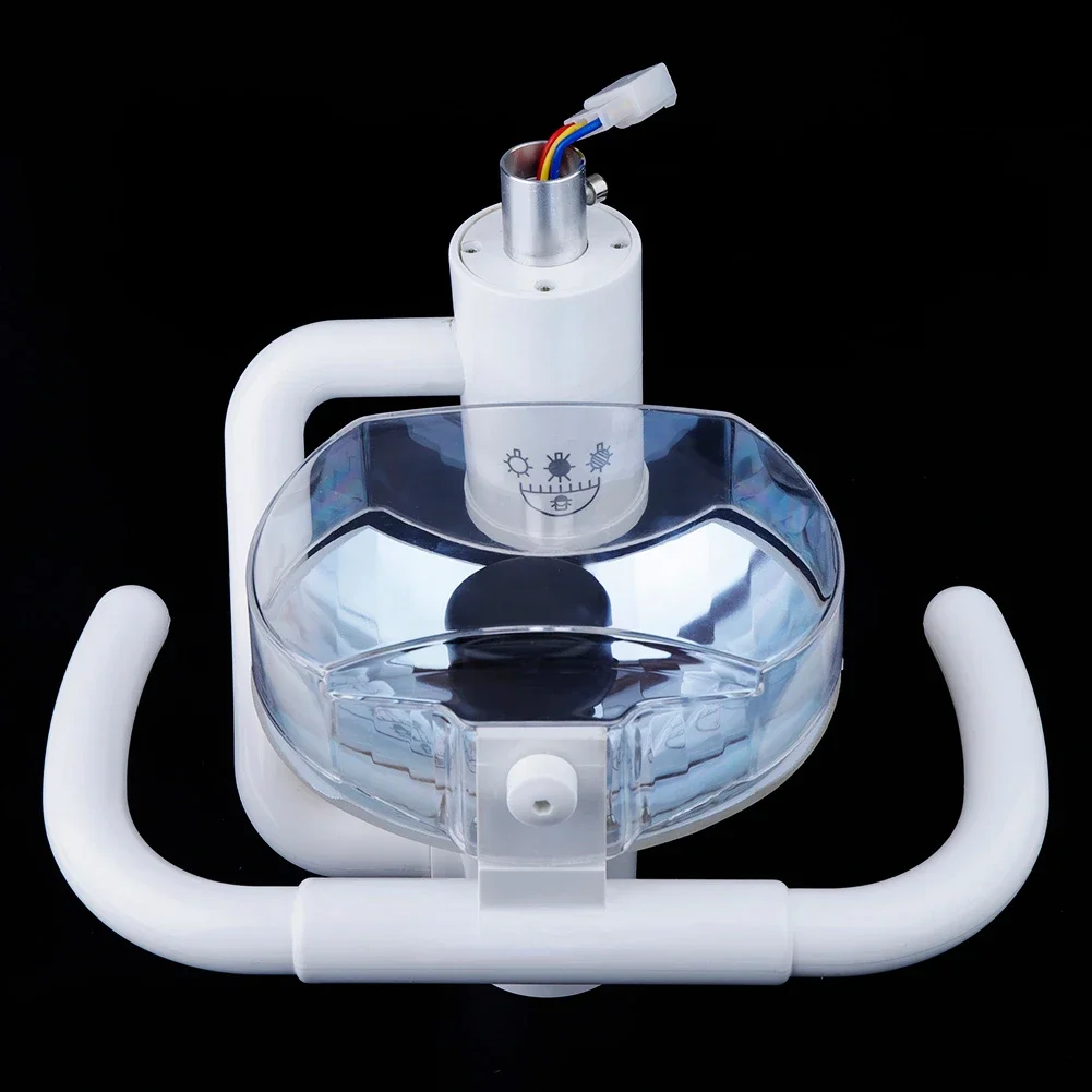 Lampada alogena dentale a LED regolabile da 50 W Chirurgia orale Luce fredda Multi-angolo Dentista Unità Sedia Piattaforma Lampada per denti puliti