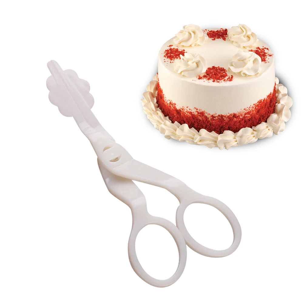 

Fondant Scissors Cake Decoration Tool Cream Flower Transfer Scissors Baking Craft Gumpaste Modeling Lightweight Easy Clean