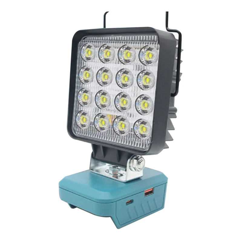 

ABHS-LED Outdoor Work Light For BL1830 USB-C Quick Charge, Suitable For Engineering Lighting And Shooting Durable