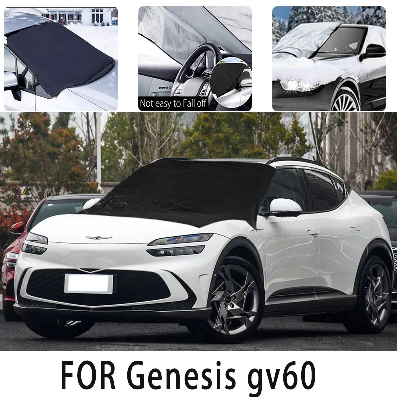 

Carsnow cover front coverfor Genesis g60 snowprotection heat insulation shade Sunscreen wind Frost prevention car accessories