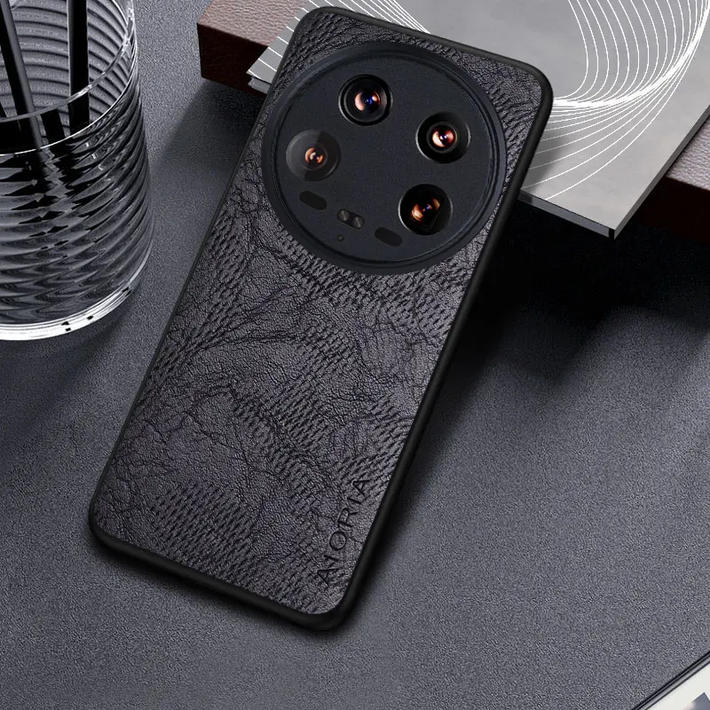 Case for Xiaomi 14 13 12 12S 11 Pro Ultra Lite 11T 12T  Business wind cortex pattern Leather cover for xiaomi 14 13 12 11  case