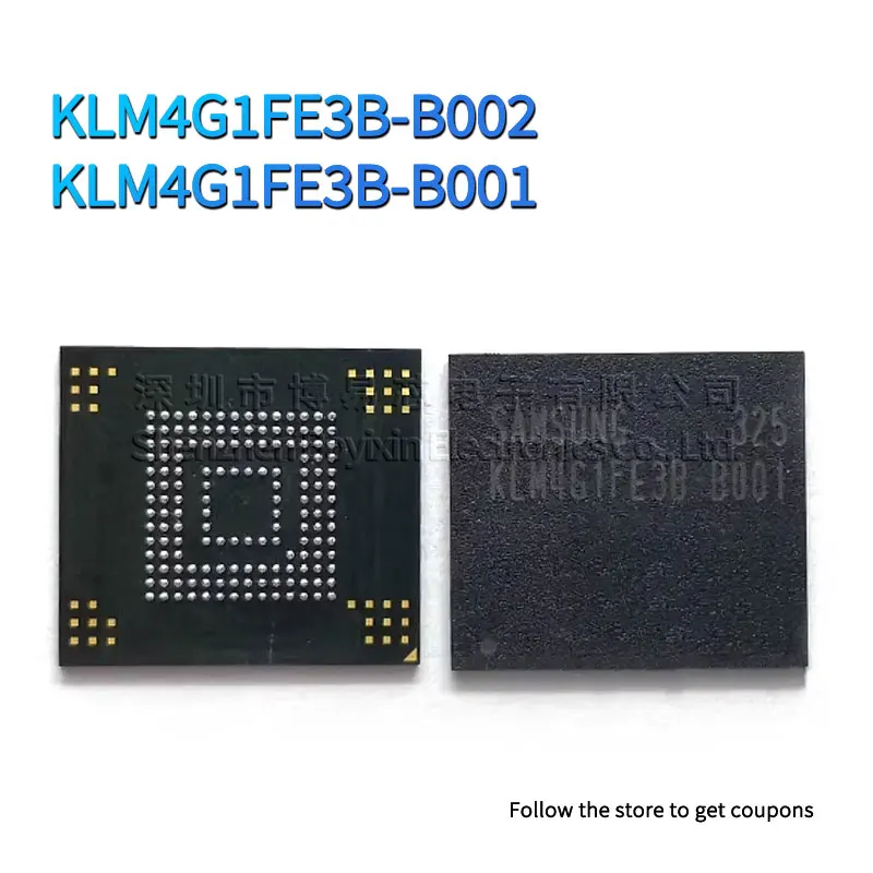 

KLM4G1FE3B-B001 KLM4G1FE3B-B002 Original Product BGA-153