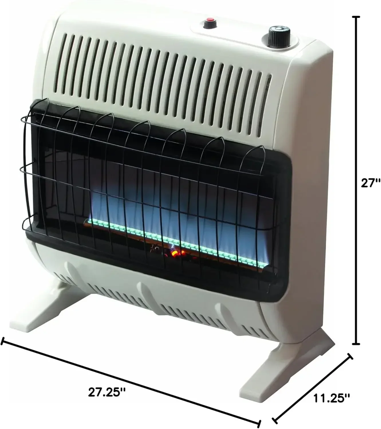 Mr. Heater 30,000 BTU Propane Blue Flame Vent-Free Heater, VF30KBLUELP