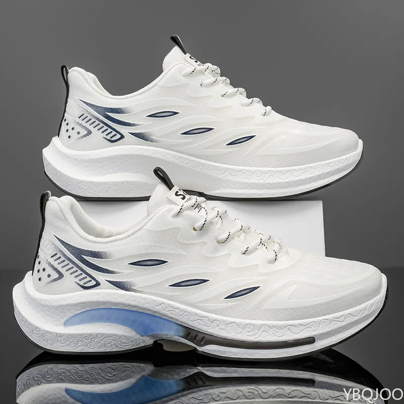 أحذية رجالية صيفية خفيفة الوزن تسمح بمرور الهواء، أحذية جري عصرية متعددة الاستخدامات، أحذية رياضية رجالية مريحة وبسيطة