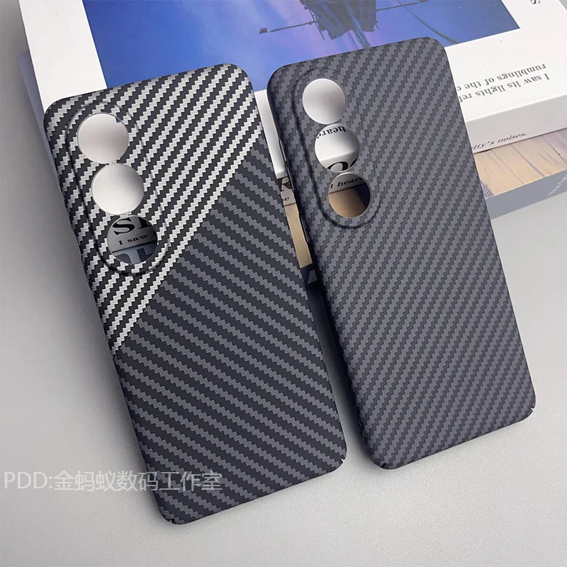 Carbon Fiber Case For Oneplus ACE 3V PC Texture Pattern Matte Hard Cover For Oneplus 1+ ACE 3V ACE3V Slim Ultra Thin Shockproof