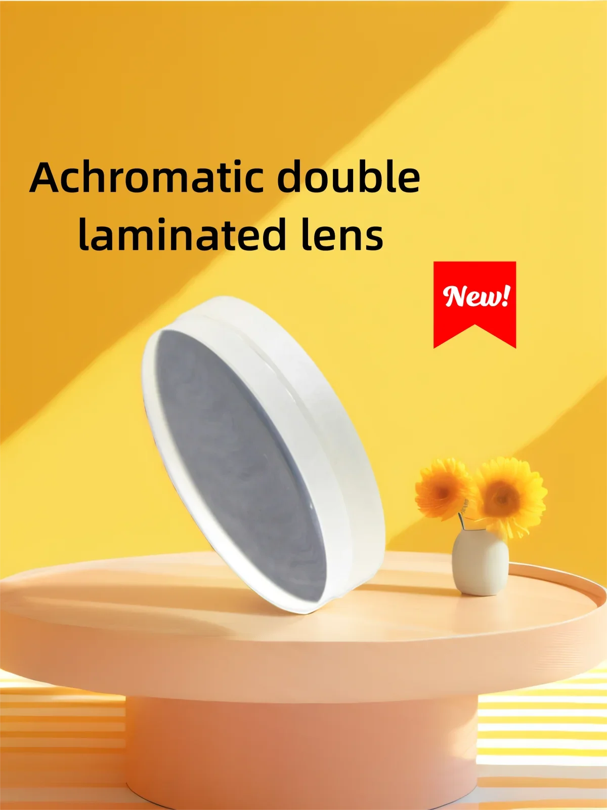 High Quality  Achromatic Doublet Lens for Machine Vision, Microscope, Laser Collimation, 1/2 Inch 12.7mm Diameter 400-700nm