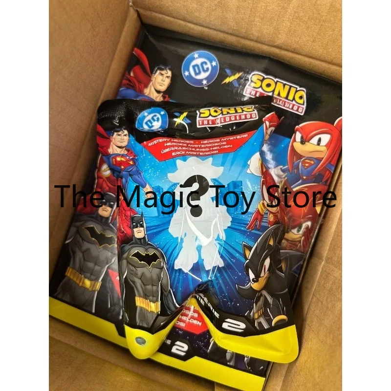 Colección Original Jakks Pacific DC X Sonic, Segunda Serie de Bolsas Sorpresa: Figuras de 2.5 pulgadas (aprox.) Figuras Coleccionables de 8 cm