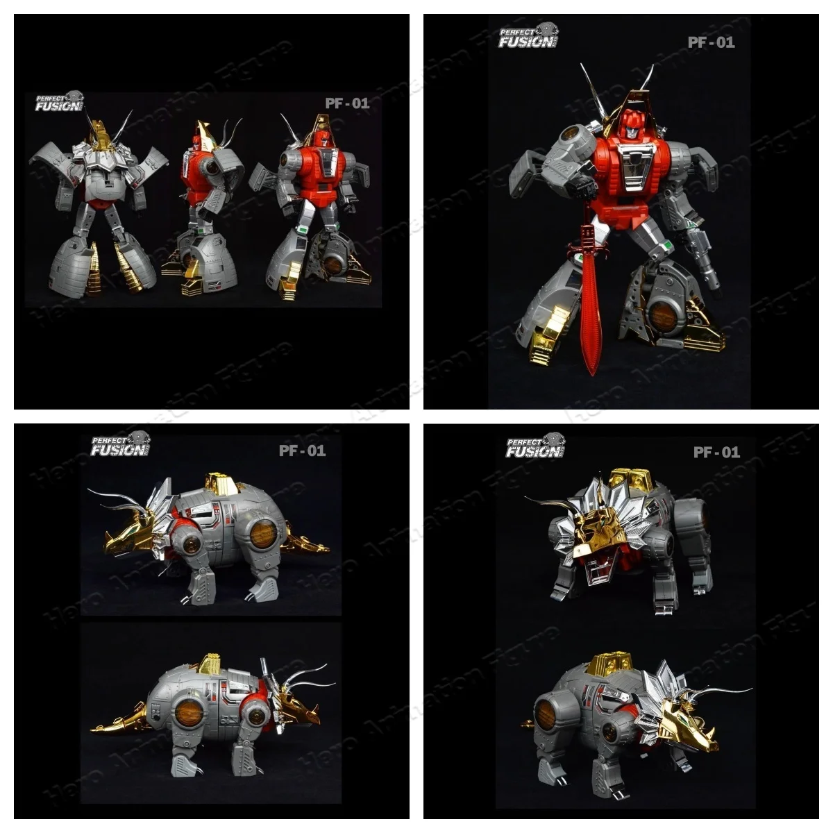 In Stock PF01 Slag FansToys FT Robot Dinosaur Transformation Action Figure Reprint, For Gift & Collection