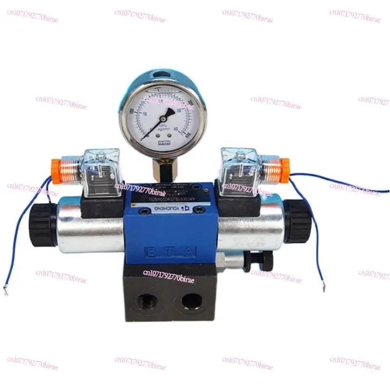 Hydraulic Cylinder Two-way Solenoid Valve, Relief  220v/24v/12v Directional Control  Electronic