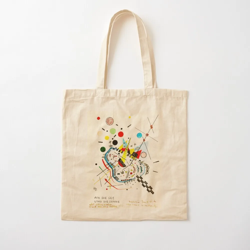 

Wassily Kandinsky An die See und an die Sonne (to The Sea and The Sun) Tote Bag hand bags sacs de shopping Canvas Tote Bag