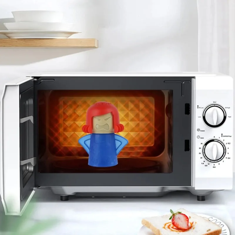 1pc Microwave Cleaning Lady Refrigerator Cleaning Deodorization Creative Shape Spray Type To Remove The Smell of Kitchen Gadgets