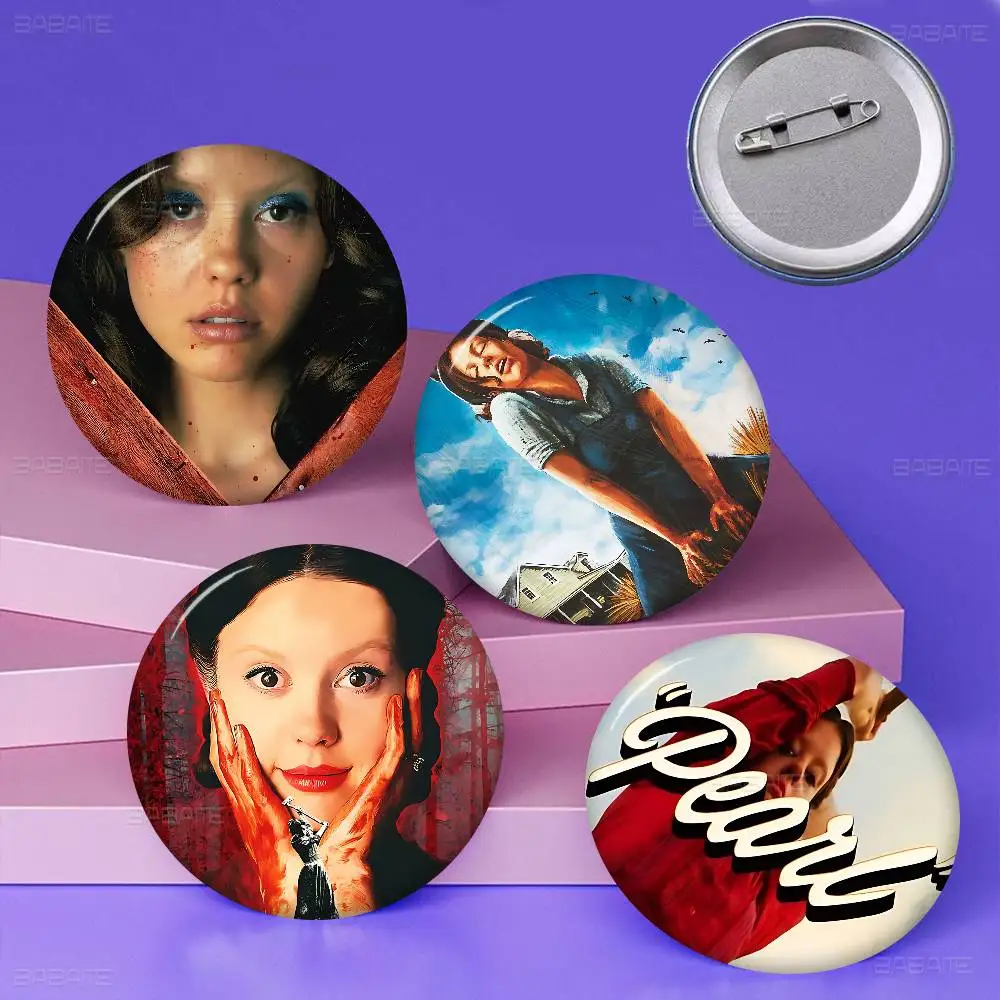 Drama Movie P-Pearl Soft Button Pin Bright Printed Icon Gift For Friends Badge Collar Brooch Lapel Pin Metal