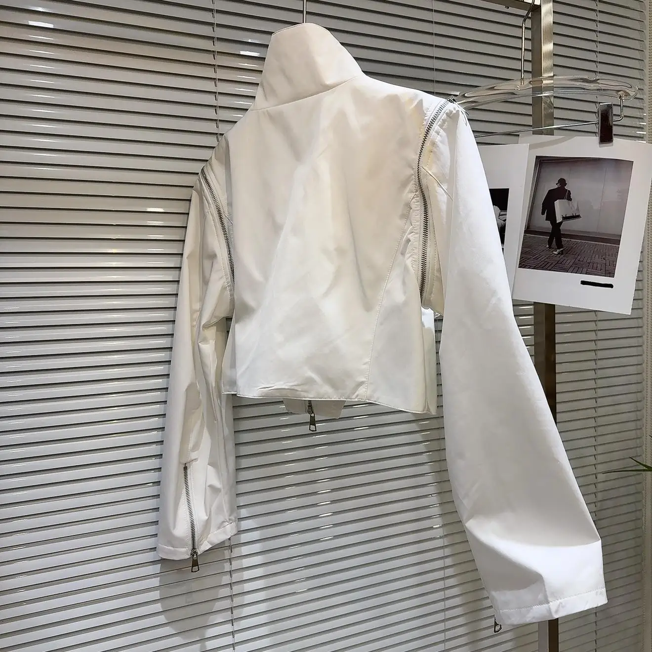 Lente 2026 Trendy ort Jaet Dames Metalen Rits met Ontwerp Cool Sweet Hot Girl Schuin Mechanisch Sle Recht...