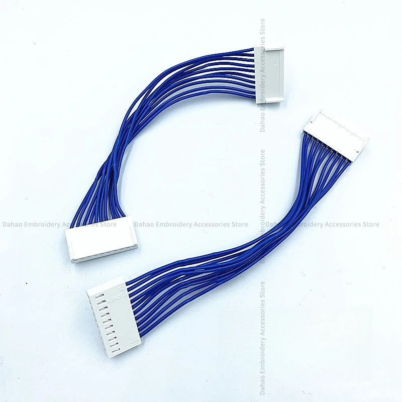 1PCS 10P Cable 9-Pin Smart Bottom Inspection Strip 9-Pin Cable Computer Embroidery Machine Accessories