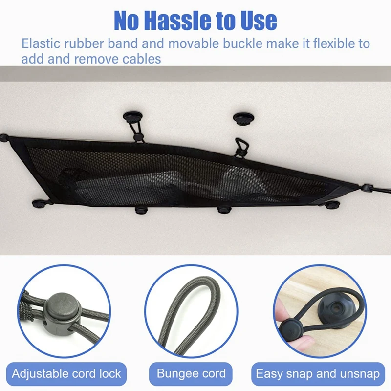 Сетка для прокладки кабелей под комплектом стола, настольный органайзер для прокладки проводов, прочная невидимая сетка для укладки кабелей