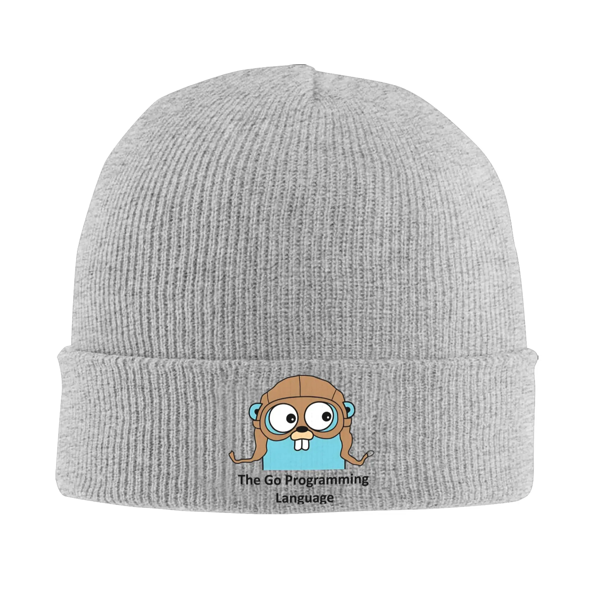 Go GoLang Gopher Programming Language  Slouchy Beanie For Women Men  Warm Winter Bonnet Knitted Hat