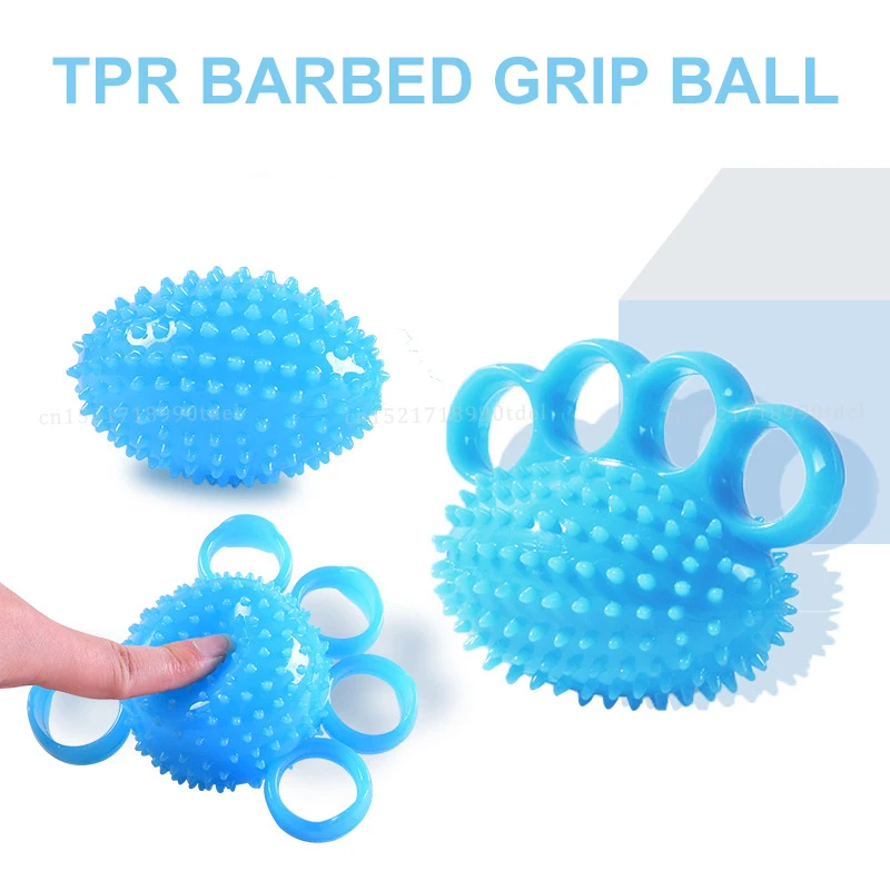 Four-fingered Hedgehog Ball Primary Grip Training Soft Ball Rehabilitation Massage Finger Ball Practice Hand Finger Grip