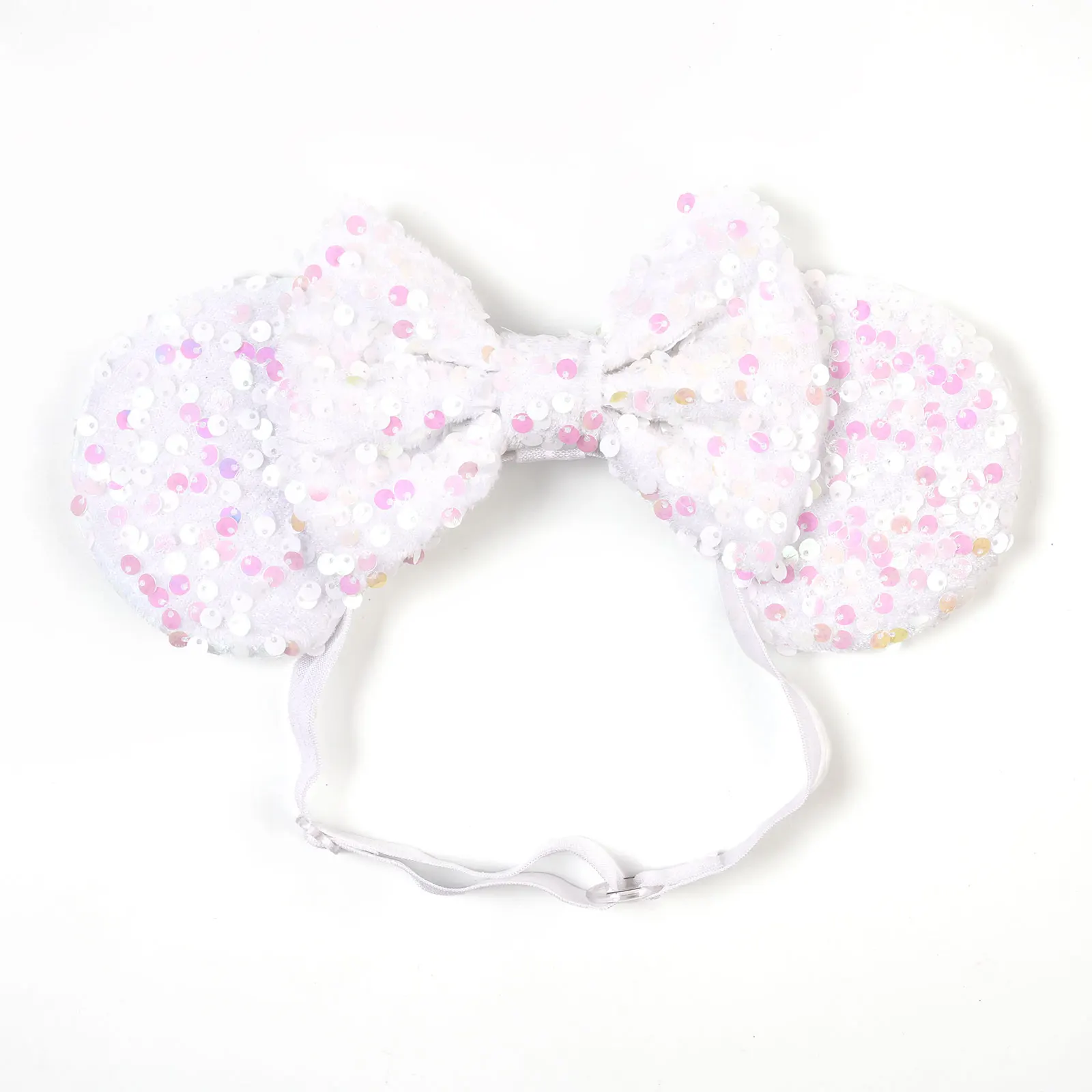 2026 Mickey Mouse Sequin Headband for Adults Kids
