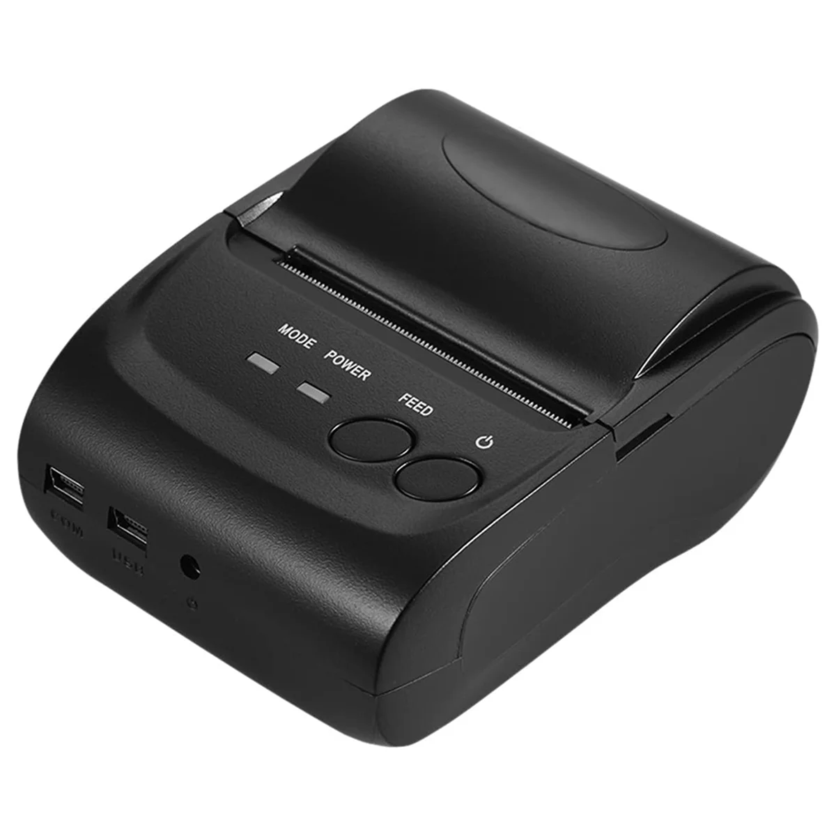 Wireless Printer for Iphone, POS-5802DD Mini Portable Wireless USB Thermal Printer Receipt Ticket POS Printing US Plug