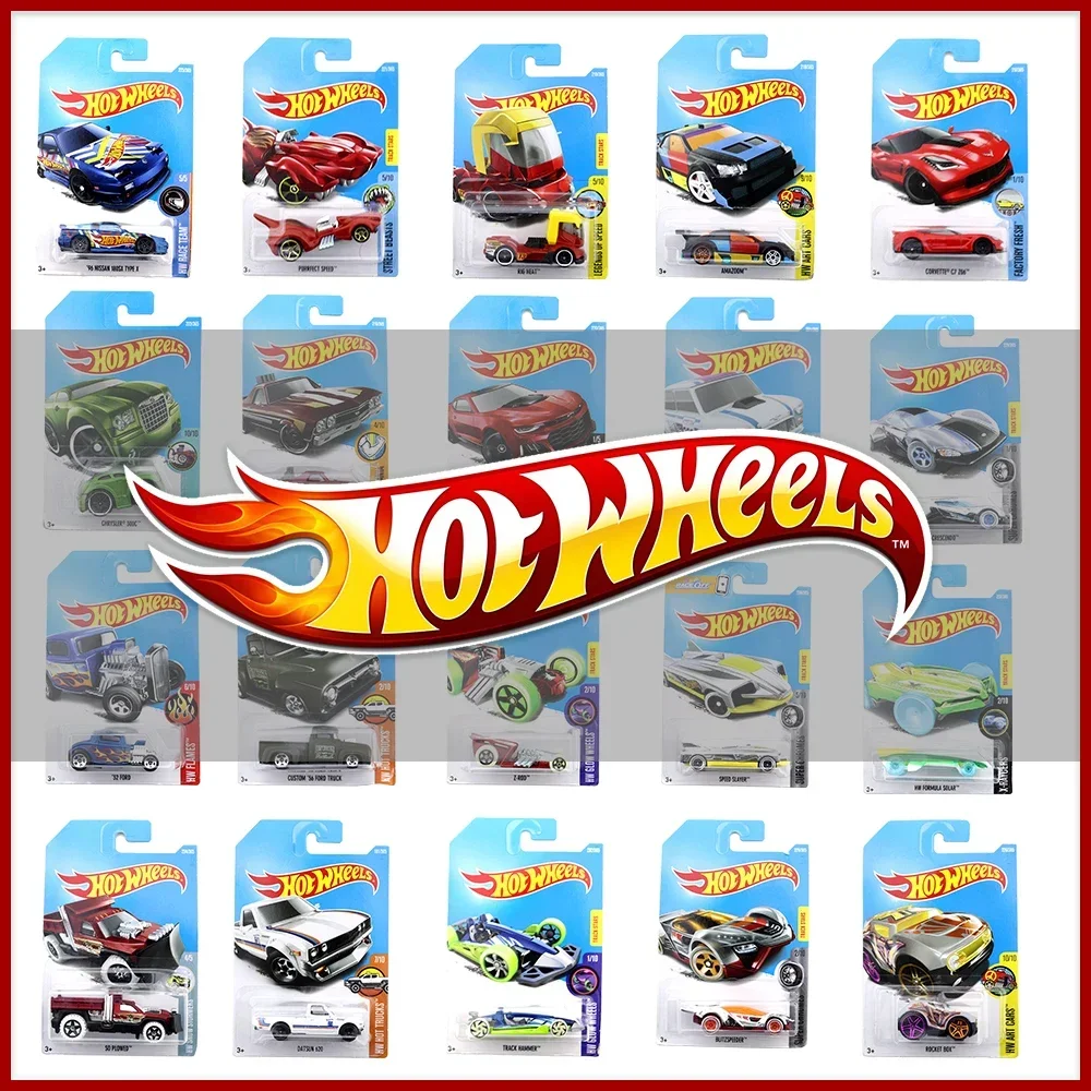 Mixed Batch Original Hot Wheels 5 To 72 Car Alloy Model Multi Type Design Simulation Real Fantasy Vehicle Toys for Children Gift