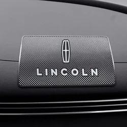Car Dashboard Sticky Anti-Slip PVC Mat Silicone Mat For Lincoln MKZ MKX Navigator Aviator Nautilus Continental MKC MKT Accessory