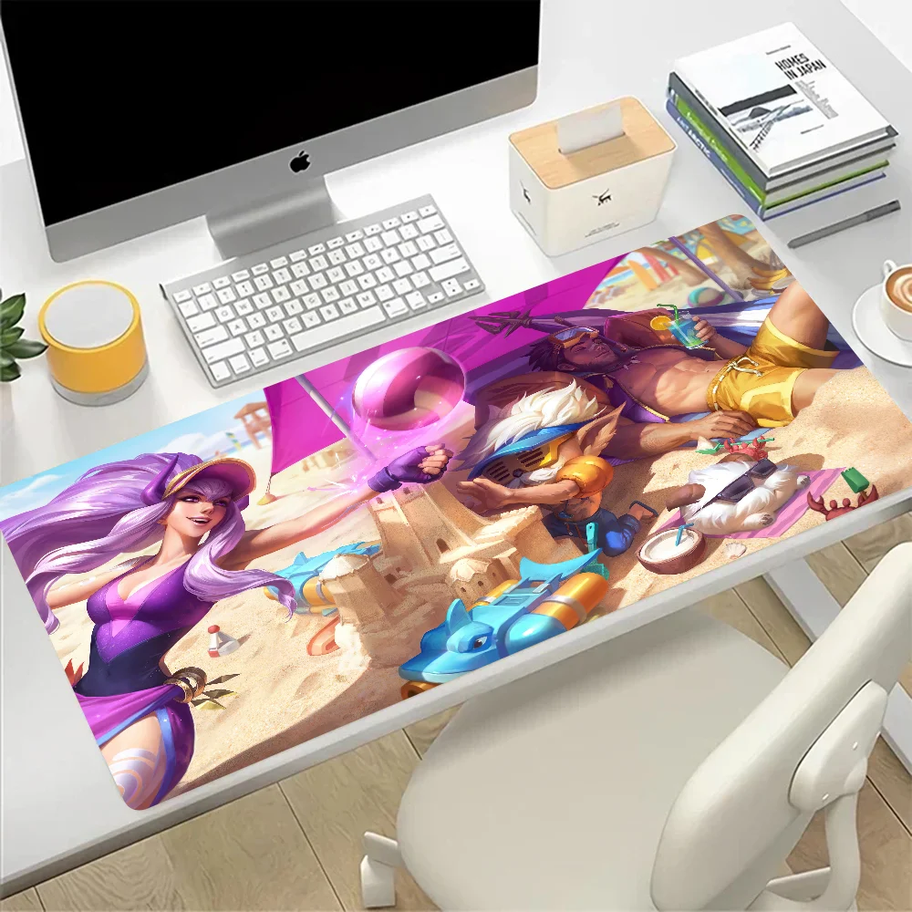 League of Legends Heimerdinger Large Mouse Pad Gaming Mousepad PC Gamer Computer Office Mouse Mat Laptop Keyboard Mat Desk Pad