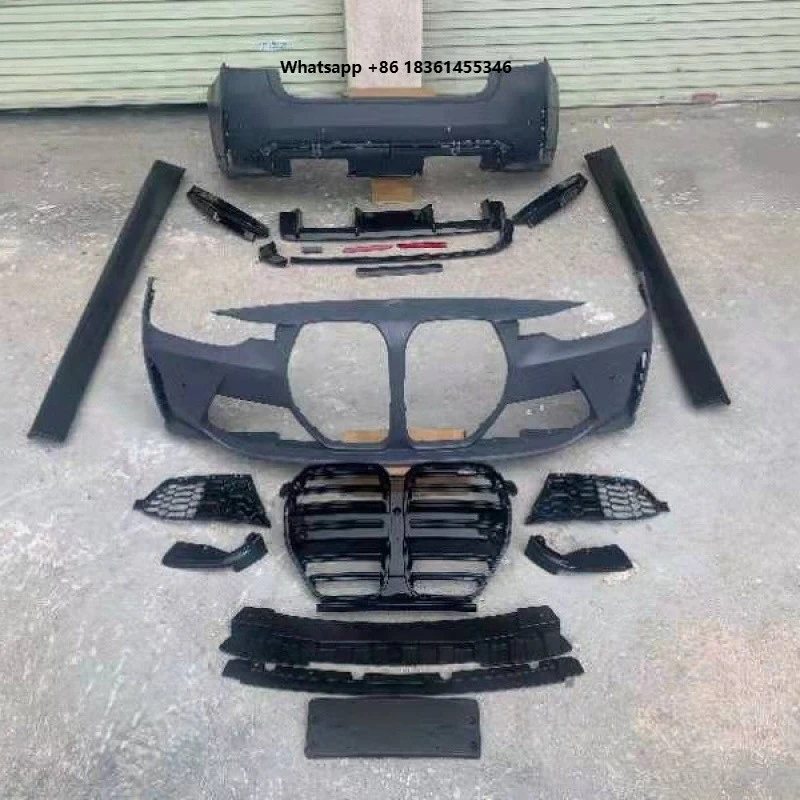 

For 3 Series F30 F35 Modification Upgrade M3 Full Body Kit Bumper Grille Hood Exhaust HornsSuitable