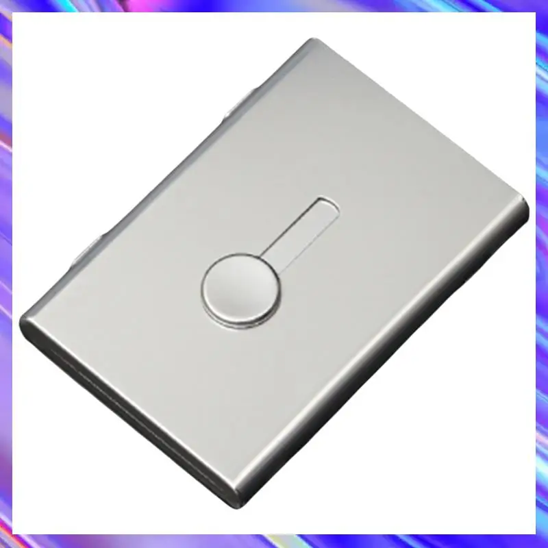 

Ручной тип визитных карточек Коробка для хранения карточек Коробка для визитных карточек из нержавеющей стали