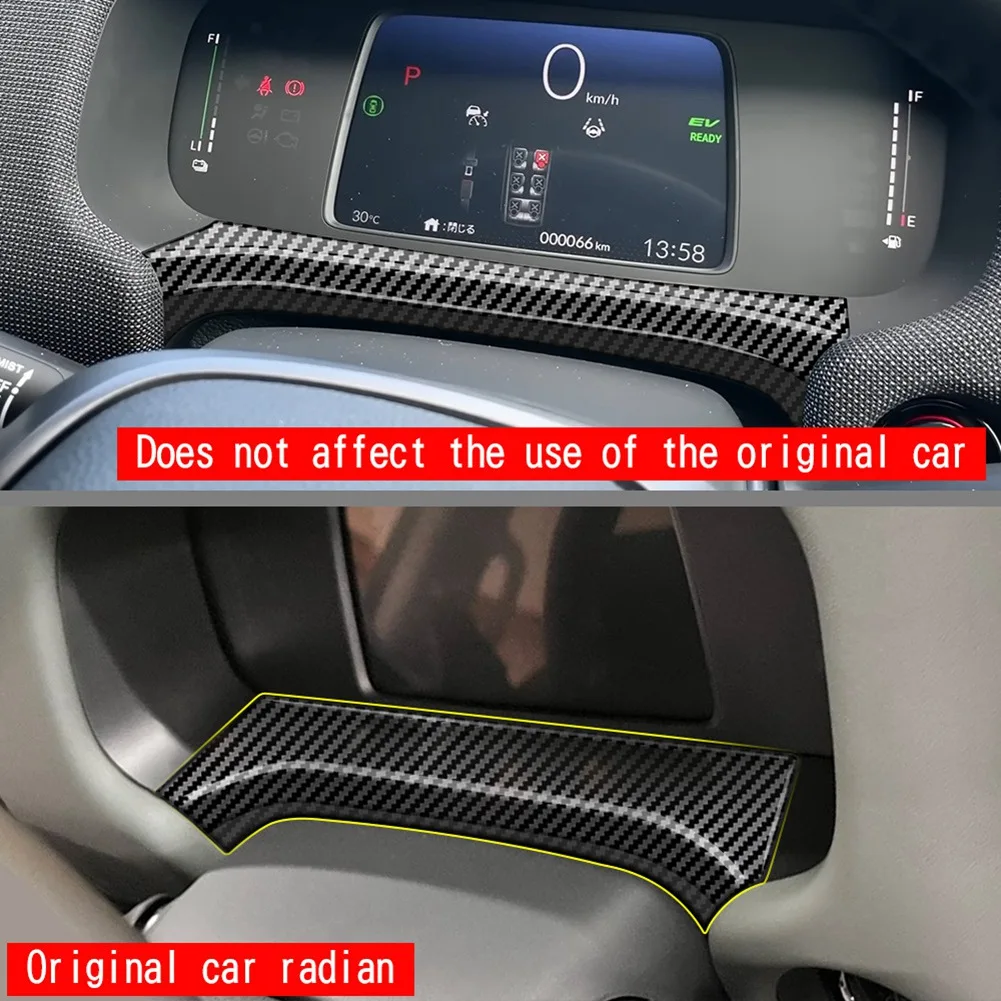 

Professional-Grade RHD Car Instrument Panel Strips Trim Stickers for Honda Carbon Fiber