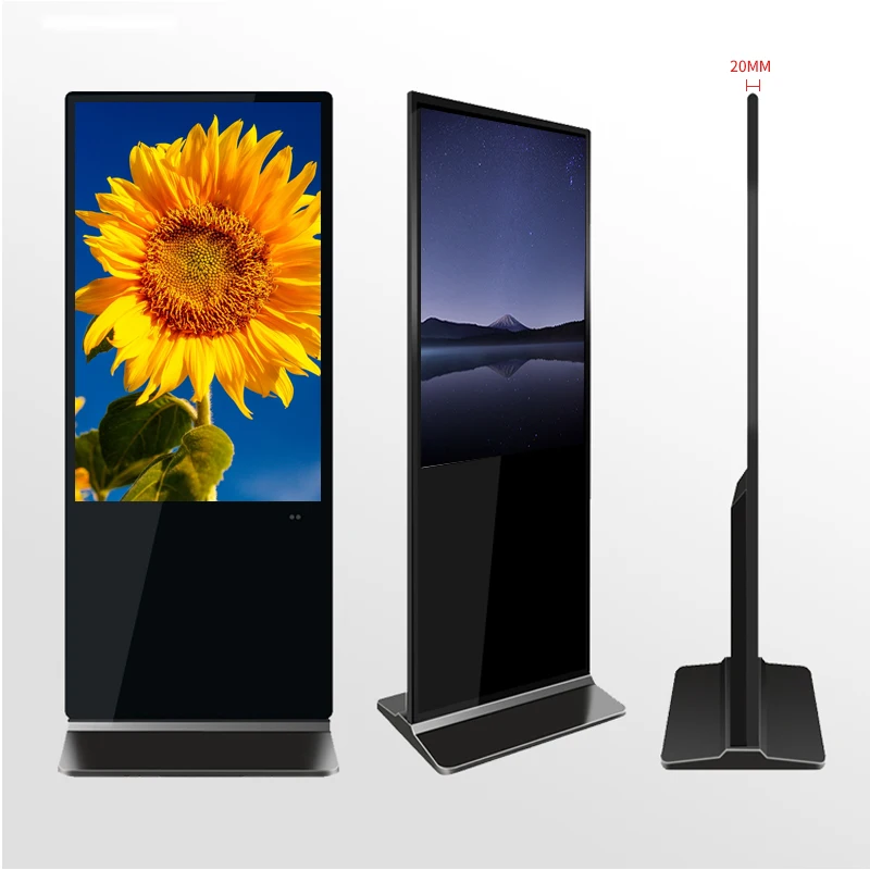 Advertisers Kiosk Stand Lcd Display Screen Advertising Product