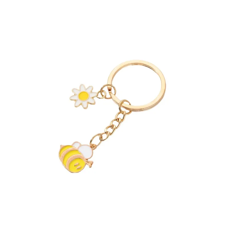 Daisy Diamond Bee Chaveiro Pingente Set