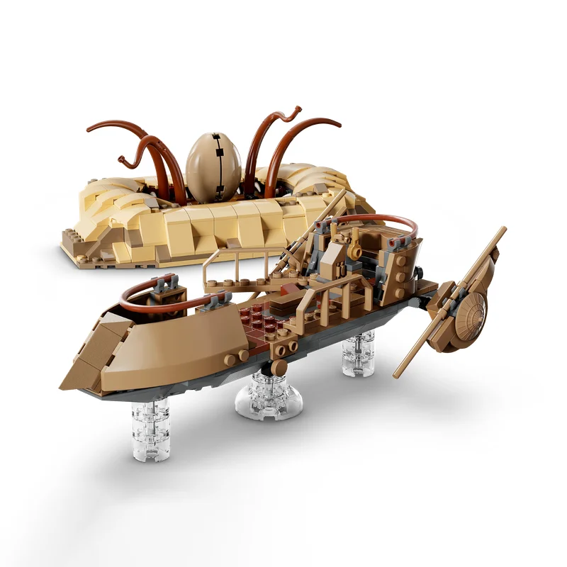

NEW 565PCS star battle Movie Desert Skiff Sarlacc Pit model DIY creative ideas Child Toy Assembly Puzzle birthday Gift MOC-75396