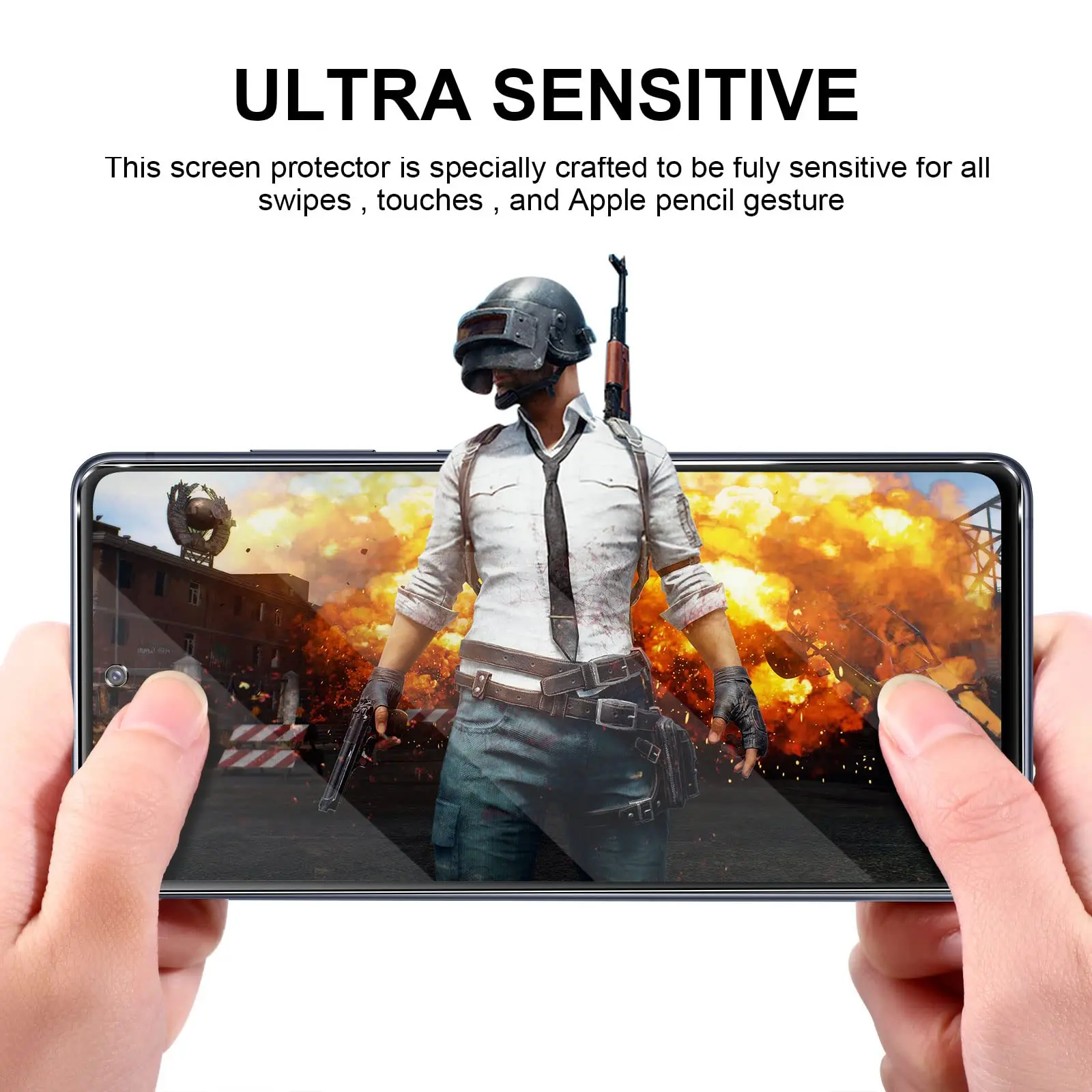 Screen Protector For Galaxy S20 FE 5G Samsung Tempered Glass High Aluminum 9H HD Clear Transparent Case Friendly