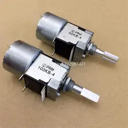 1 Piece RK168 B50K B100K 100KB-4 50KB-4 Tianmiao Amplifier Remote Adjustment Size Volume Knob Motor Potentiometer 8 Pin