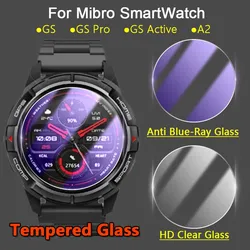 Screen Protector For Mibro GS Pro Active A2 Smart Watch 2.5D 9H Ultra Slim Clear / Anti Blue-Ray Tempered Glass Protective Film