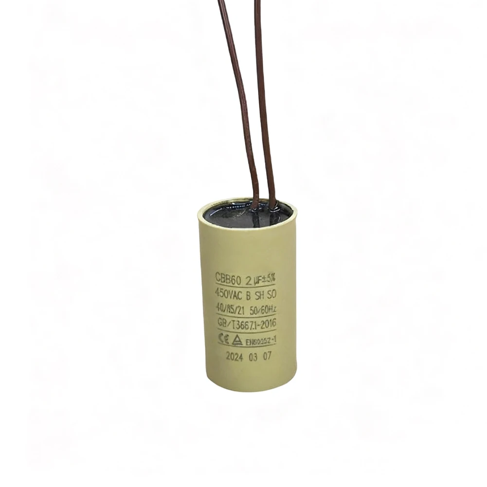 Pump Capacitor CBB60 Capacitor Lightweight Structure 50Hz-60Hz Compatible Replacement Capacitor For Water Pump