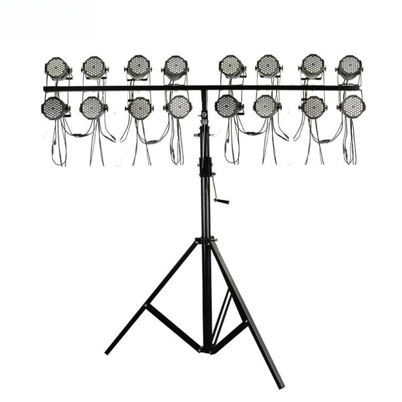 

Stage par light bracket hand lifting, flowing light stand wedding performance light stand