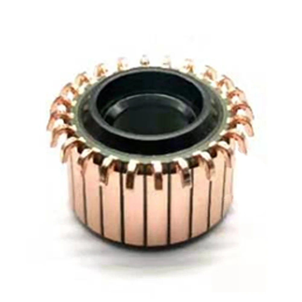 1pc Commutator 27.2x12x17.4(20)mm 24P Teeth Copper Hook Type Electrical Motor Commutator DC Motors Power Tools Parts