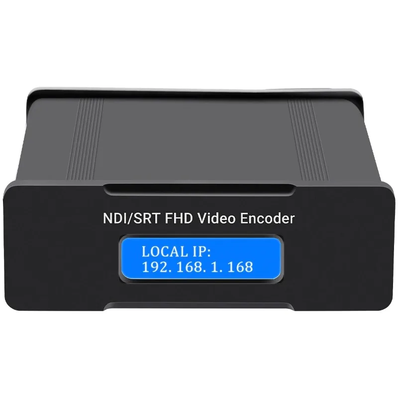 FHD H.265 H.264 HEVC HDMI To IP Video Encoder Support NDI SRT RTMP RTMPS for Live Streaming