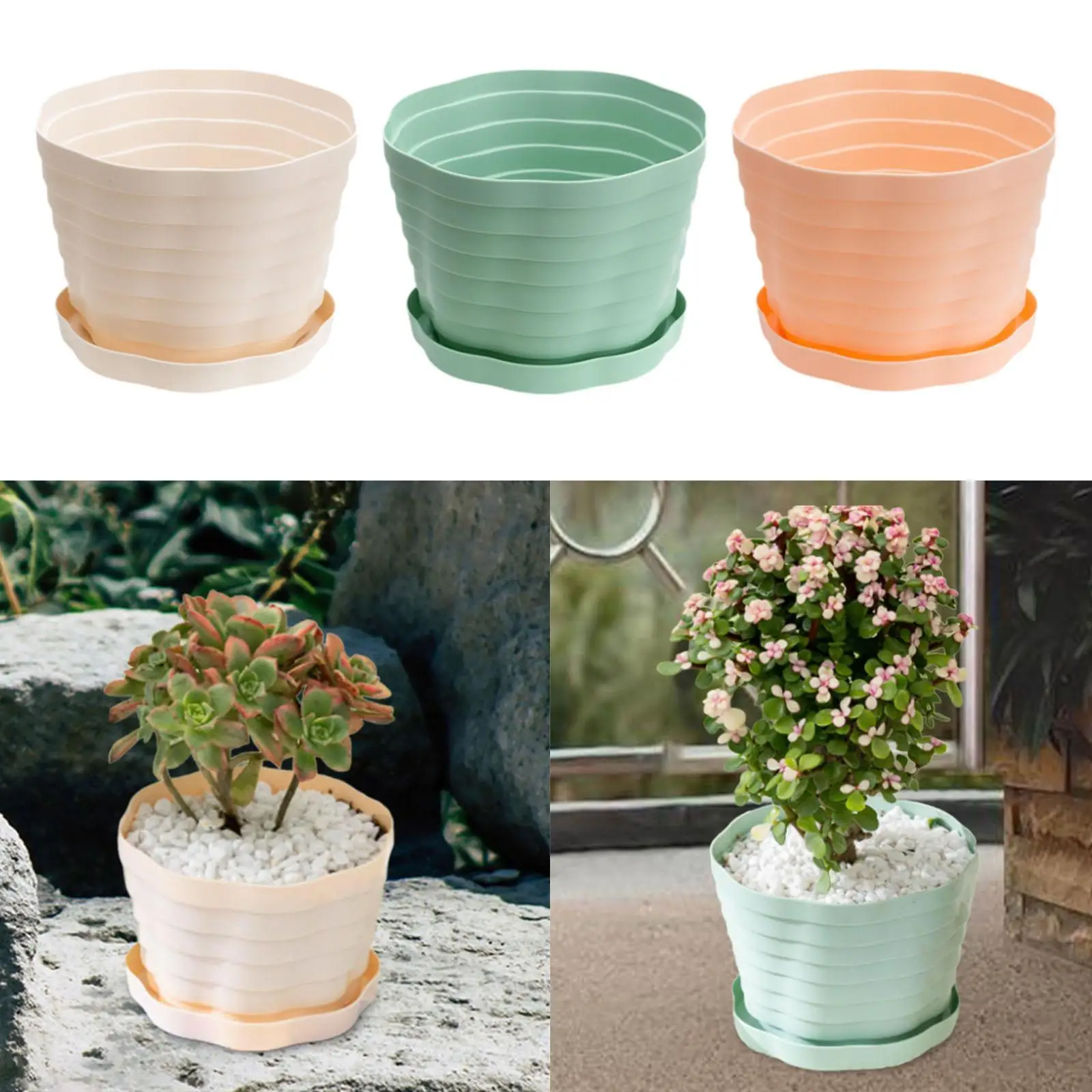 Decorative Vase Dried Flower Arrangement Planter for Office Centerpiece