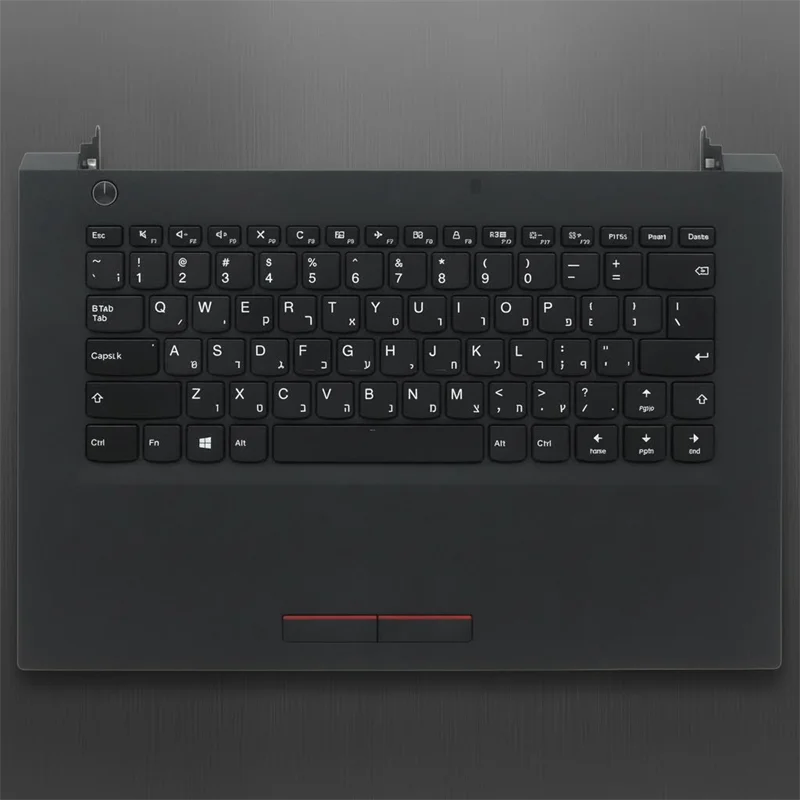 

Черный чехол для верхней части клавиатуры с подставкой для рук (HB Hebrew, IL Israel) для Lenovo V310 14 14ISK 14IKB 5CB0L59413